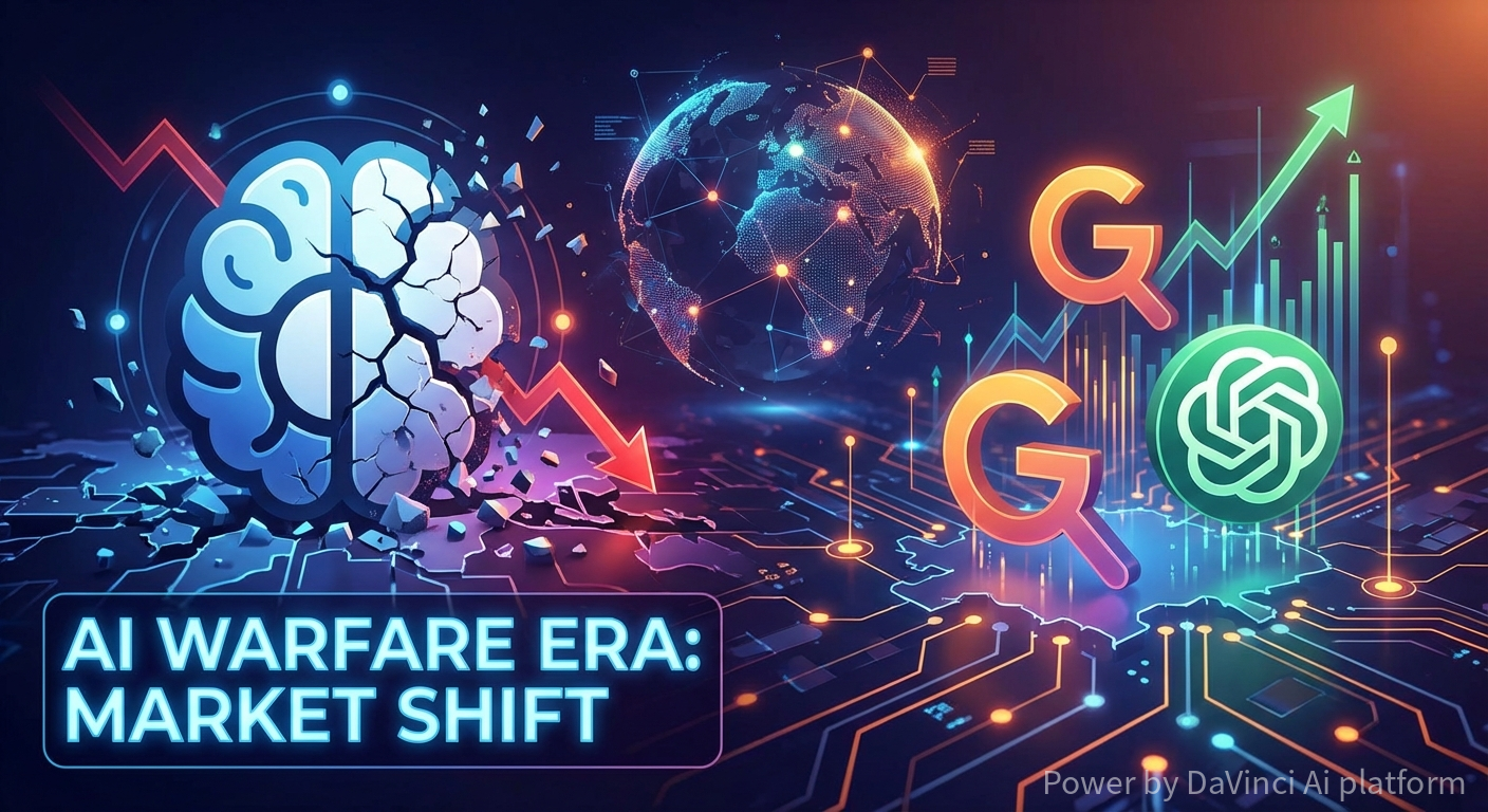 AI 戰國時代：OpenAI 市佔大跌引發內部地震，Google 與 Anthropic 迎頭趕上