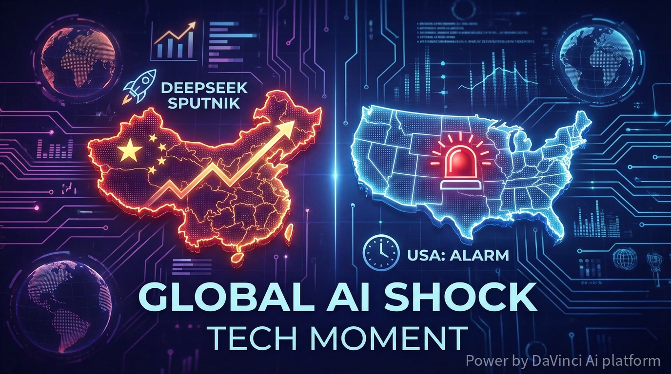 深度解析:中國 AI 勢力崛起引發全球震盪,DeepSeek「史普尼克時刻」與美國的警鐘時刻